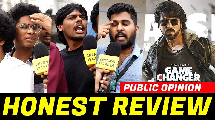என்ன Da பண்ணி வச்சிருக்கீங்க?!?😡| Game Changer Honest Review👿| Ram Charan, Kiara Advani | Shankar!