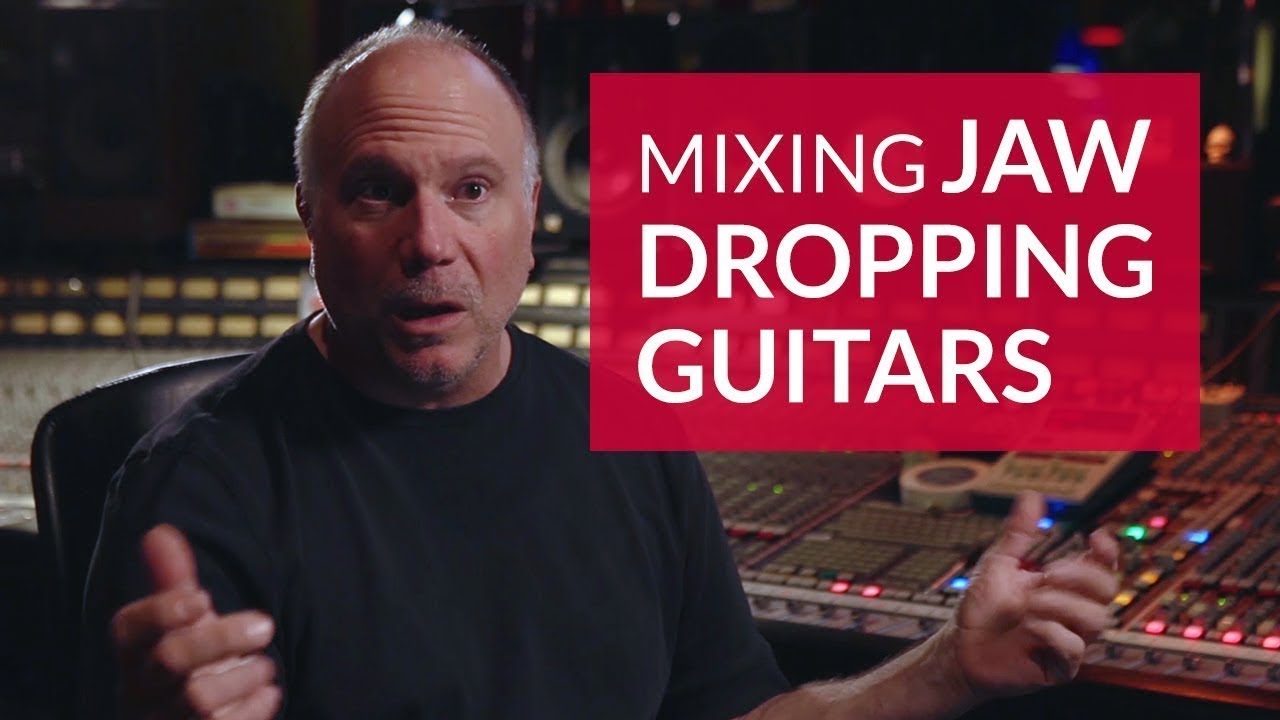 Mixing Distorted Guitars  High Gain Tips by Joe Barresi