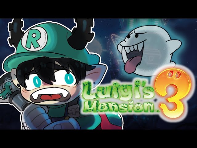 【LUIGI'S MANSION 3】haunt me please, ghosts!【NIJISANJI EN | Ren Zotto】のサムネイル