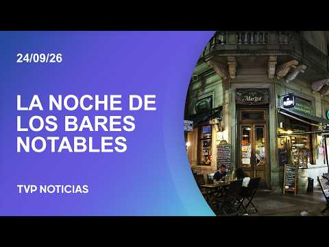 The Night of Notable Bars in the City of Buenos Aires