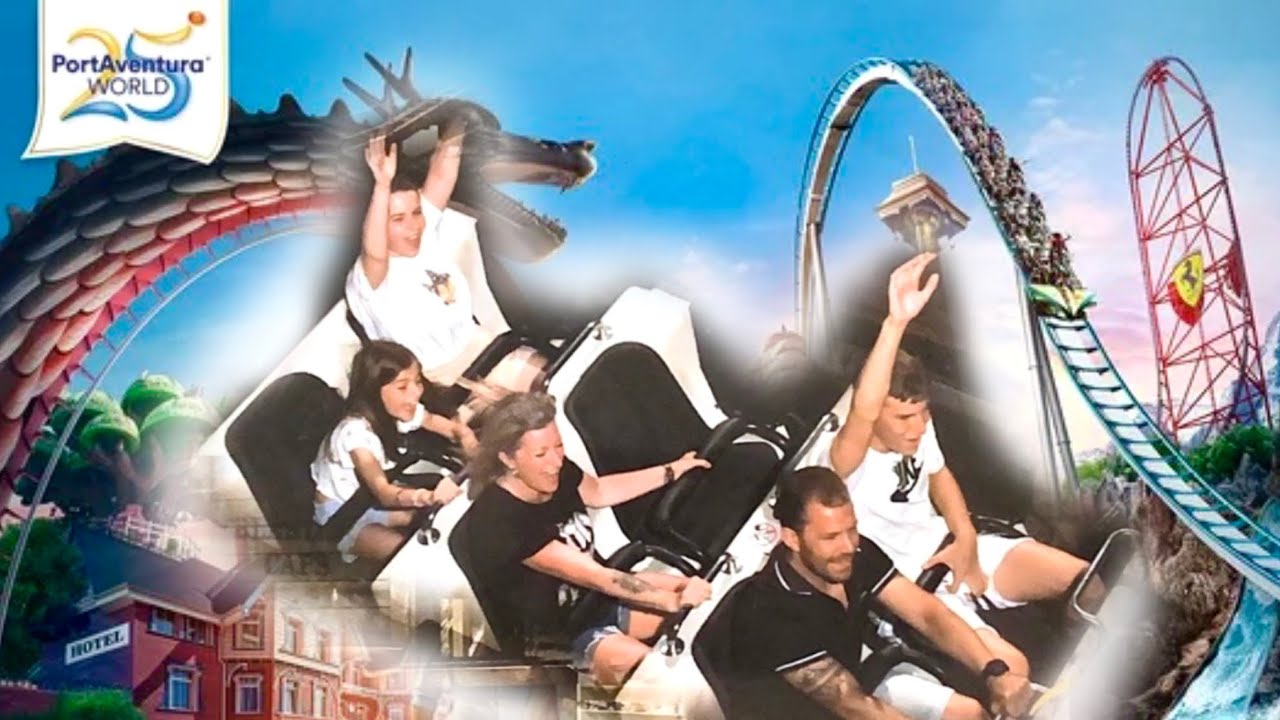 VLOG PORT AVENTURA WORLD - DAY 1 ( FR 🇫🇷 )