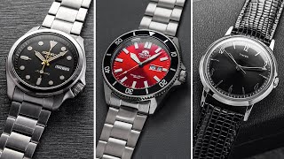The BEST Watches Under $300 - 2021 - Seiko, Orient, Timex, G-Shock, and MORE
