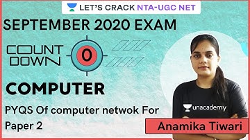 PYQS Of computer netwok For Paper 2 | NTA UGC NET | Anamika Tiwari