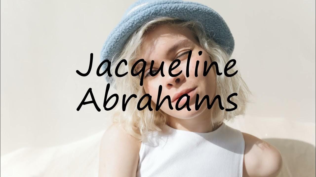 How to pronounce Jacqueline Abrahams in English? YouTube
