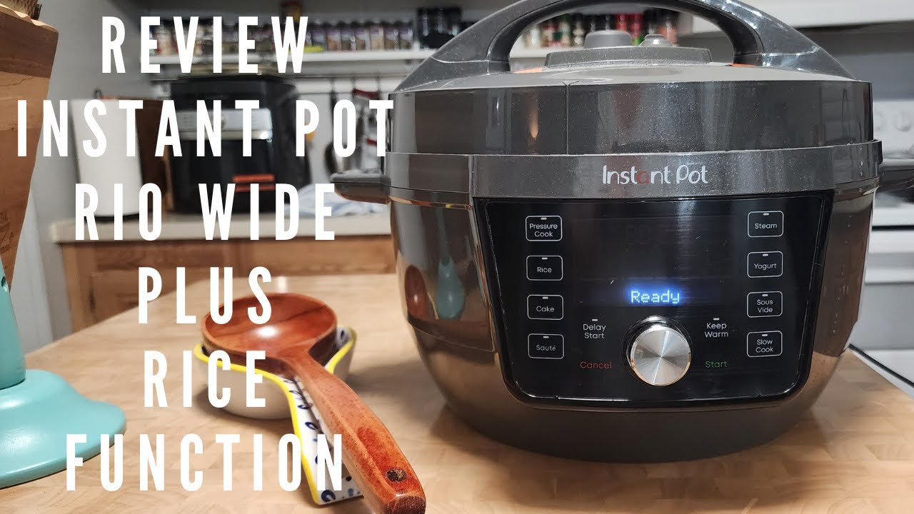 Instant Pot RIO Wide 7.5Qt