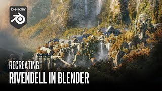 Recreating Rivendell In Blender by sketching in blender 253,555 views 2 years ago 24 minutes