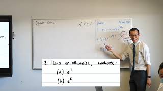 Square Roots of a Complex Number (1 of 3: Review questions)