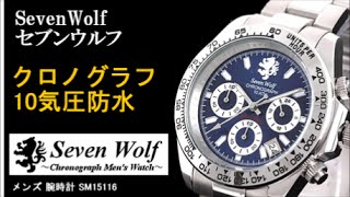 SevenWolf セブンウルフ メンズ腕時計SW2020