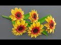 Handmade Paper Crafts - How to Make Flower - Flower From Paper Materials