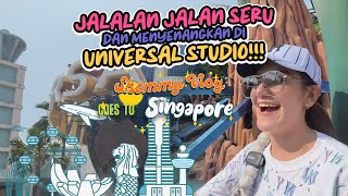 TRAVELING TO SINGAPORE DAY 1 : COBAIN SEMUA WAHANA DI UNIVERSAL STUDIO!!! | #shemmyvlog