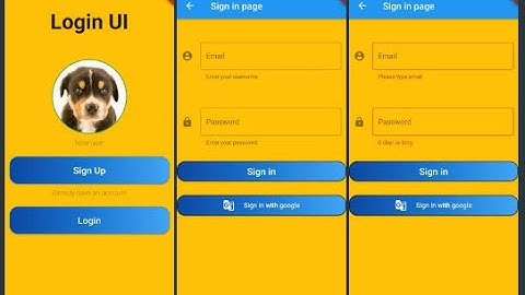 Signup and Login with Firebase in Flutter || Project || Flutter