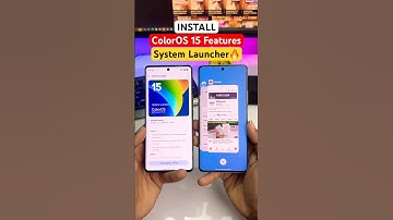Install Oppo ColorOS 15 Launcher New Update Features🔥