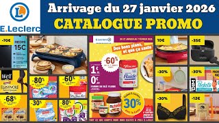 Catalogue Leclerc Du 27 Janvier 2026 Arrivage Du Jour Promos Deals Cuisine Maison Pub
