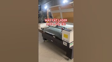 Máy Cắt Laser Mica Gỗ Vải Quảng Cáo 1390 - 150W #máycắtlaser