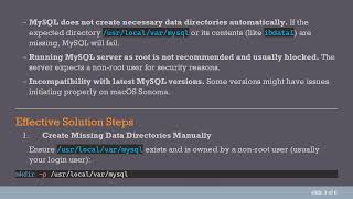 Details Fixing MySQL Startup Issues on Mac OS Sonoma with Homebrew News