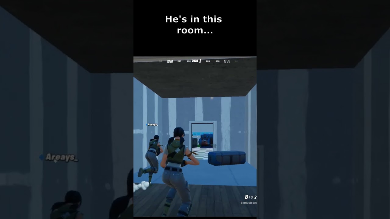 My first time playing Fortnite 