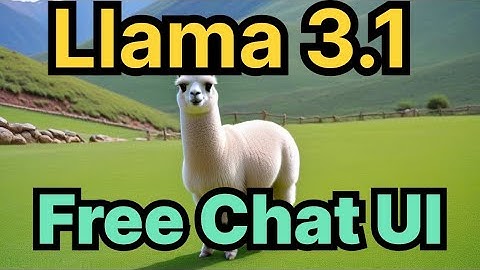 Chat with Llama 3.1 405B model for free