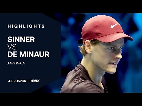ATP FINALS - SINNER déroule contre DE MINAUR et attend ALCARAZ en finale