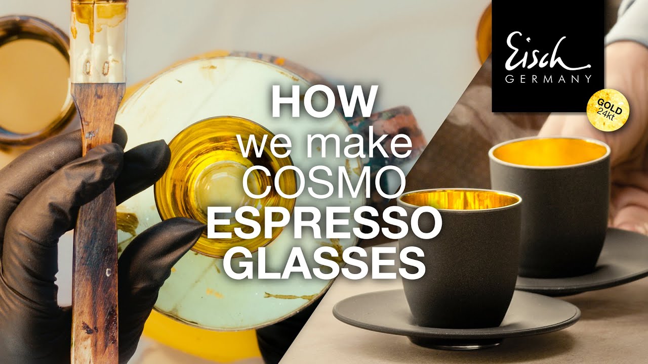 Single price) 390cc [Germany Eisch] 24K Gold Cosmo Imitation Stone Water  Glaze Crystal Cup - Shop msa-glass Bar Glasses & Drinkware - Pinkoi