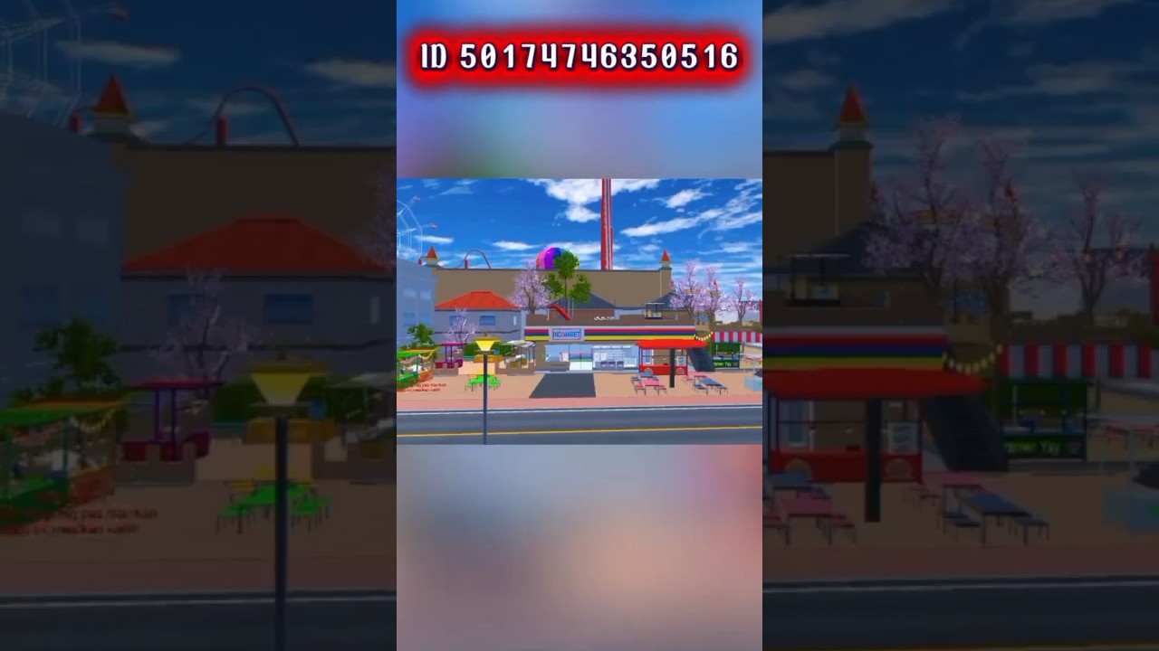 ID PROPS DEKOR U MART PART 3 SAKURA SCHOOL SIMULATOR 