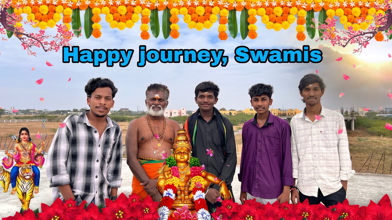 Happy journey swami s ￼ Sabarimala 🙇🏻‍♂️🙏🏻