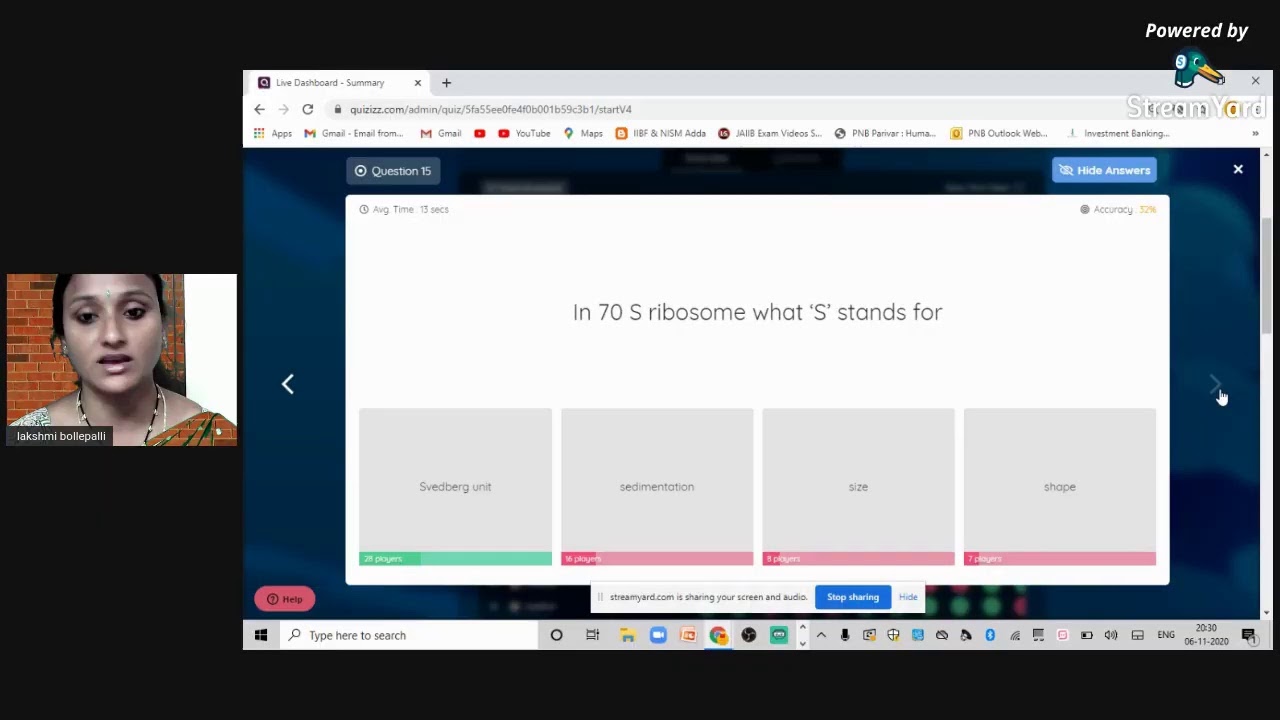 NTSE //IIIT (biology) quiz -1(quiz-36)
