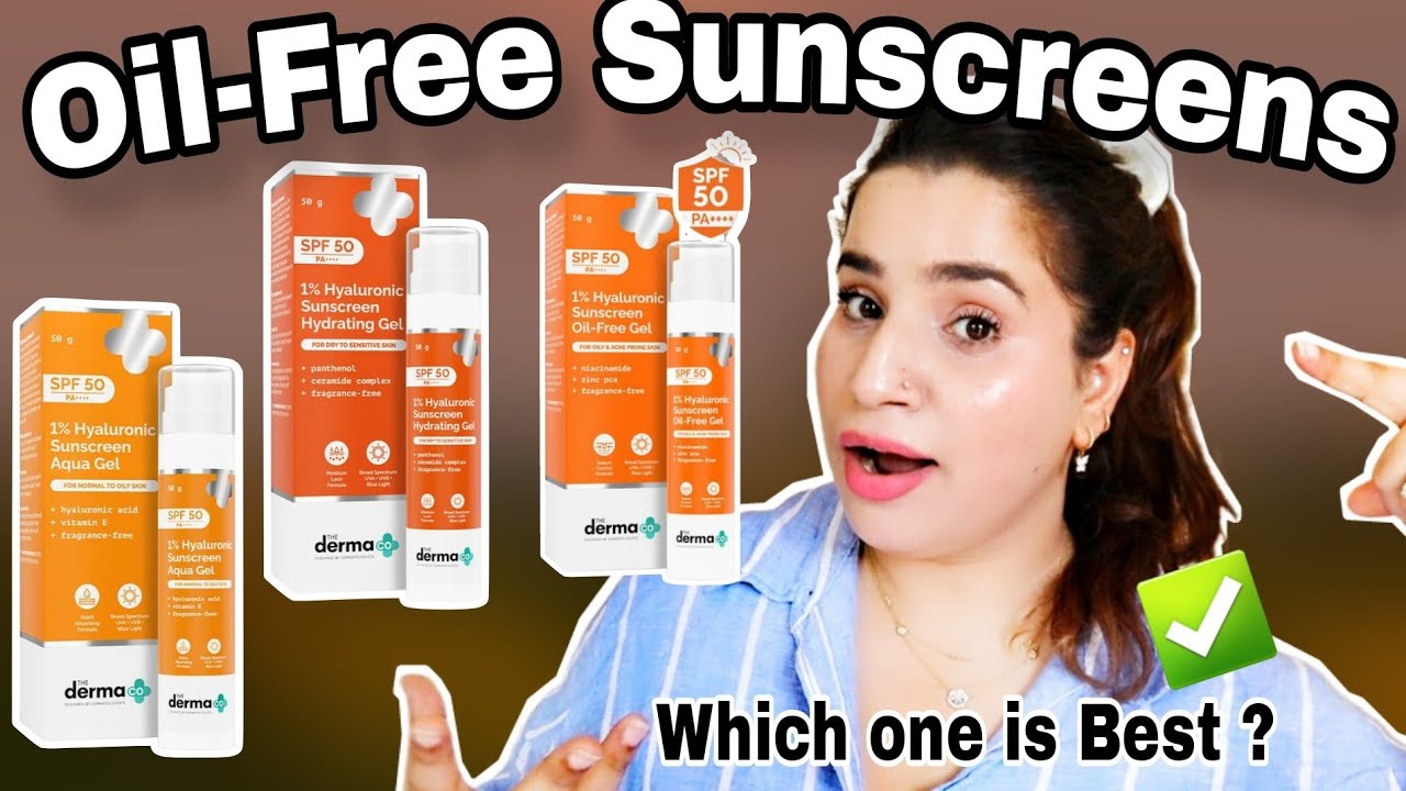 NEW The Derma Co Sunscreens REVIEW | Dry, Oily, Acne-Prone or Sensitive – There’s One for You!