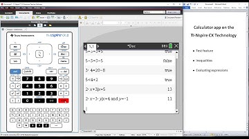 Tips for TI Technology: TI-Nspire CX Calculator Application