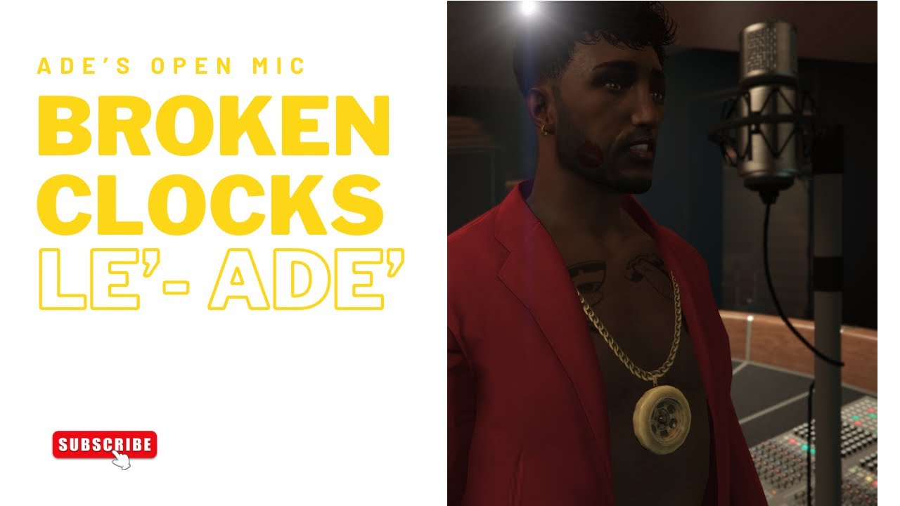 Ade's Open Mic Broken clocks SZA (Karaoke) YouTube