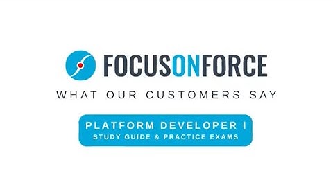 Preparing for the Salesforce Platform Developer I Certification with Focus on Force