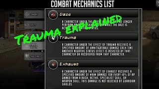 Trauma explained - The Walking Dead: Road To Survival TWD screenshot 5