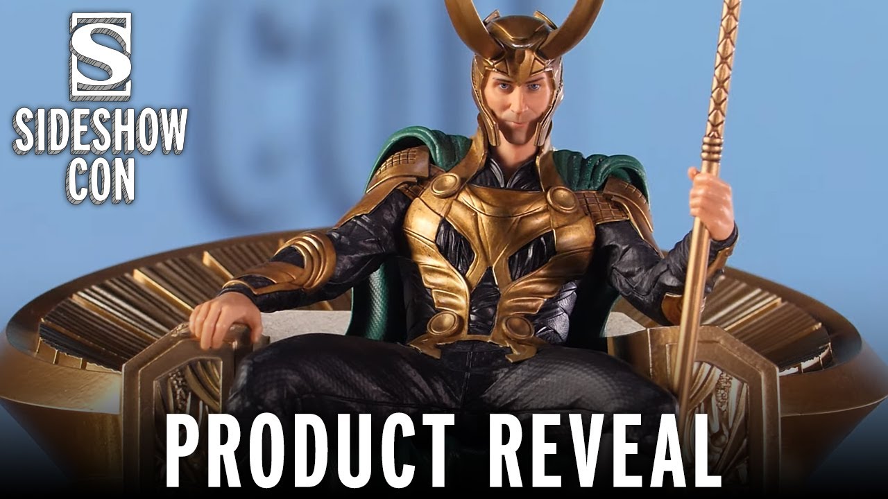 Loki Infinity Saga Marvel Statue by Iron Studios Reveal | Sideshow Con 2022