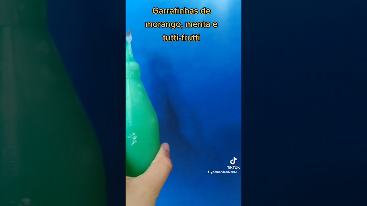Já experimentou a garrafinha?  