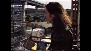 MTV News report on Ratcat at Darling Harbour with live footage 1992 screenshot 5
