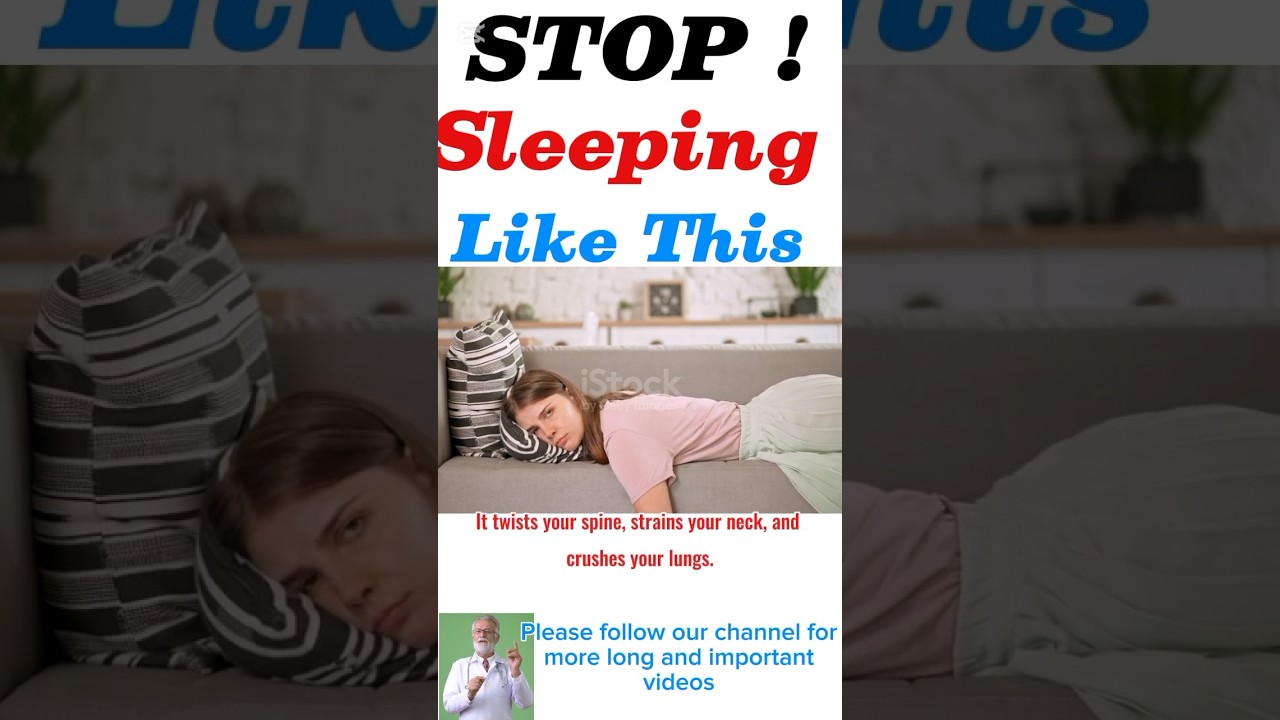 “Stop Sleeping Like This! Fix Your Sleep Position to Wake Up Pain-Free”