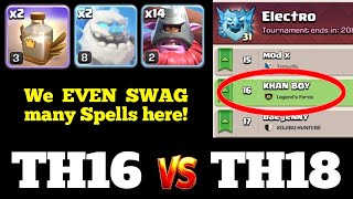 Thrower Spam is UNSTOPPABLE for TH16 vs TH18: NO SKILLS needed! EASIEST Strategy (Clash Of Clans)