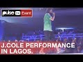 J cole live in lagos full performance  pulse tv