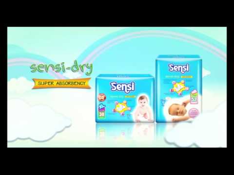 Sensi-Dry Premium Baby Diapers - YouTube