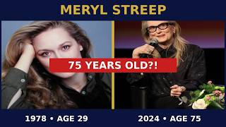 Details Meryl Streep - Transformation From 29 to 75 Years Old Guide