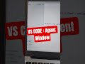 The Agents window is a dedicated window in VS Code, built for an agent-first workflow