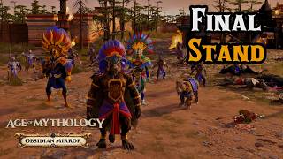 Final Stand! The END Mission 12 Obsidian Mirror DLC - Age of Mythology: Retold, Ludicrous Difficulty