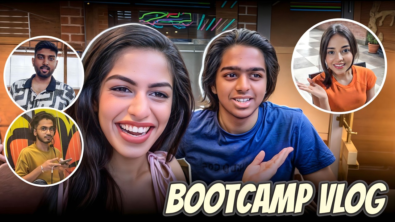 Godlike Bootcamp Vlog!! (BTS, SHOOT, MASTI) 🤣💛💙