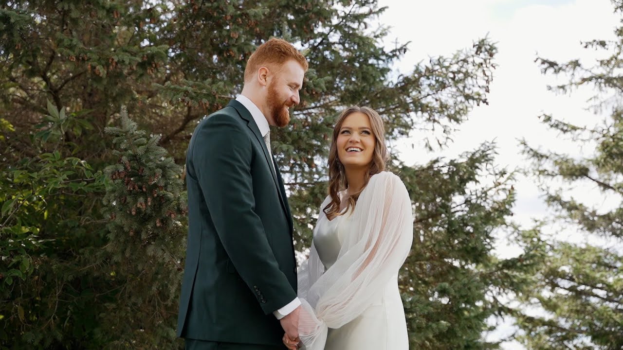 Joyful and Modern, Minimalistic Wedding I Woodhaven Wedding Video I Minneapolis Wedding Videographer