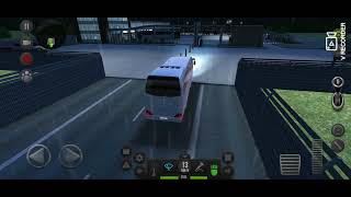 how to park a bus | simulator bus parking | simulator bus game and gaming | Highway bus parking screenshot 4