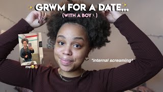 grwm for a date (with a boy) ft. truly beauty | seasonsofshai