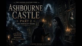 Ashbourne Castle Part 2 — The Portrait Room | Rainy Gothic Sleep Story