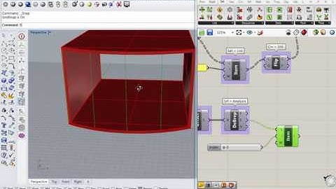 134 - Grasshopper - Glass Fin Curtainwall with Hardware 3 - OffsetSrf to Loft Glass Fins