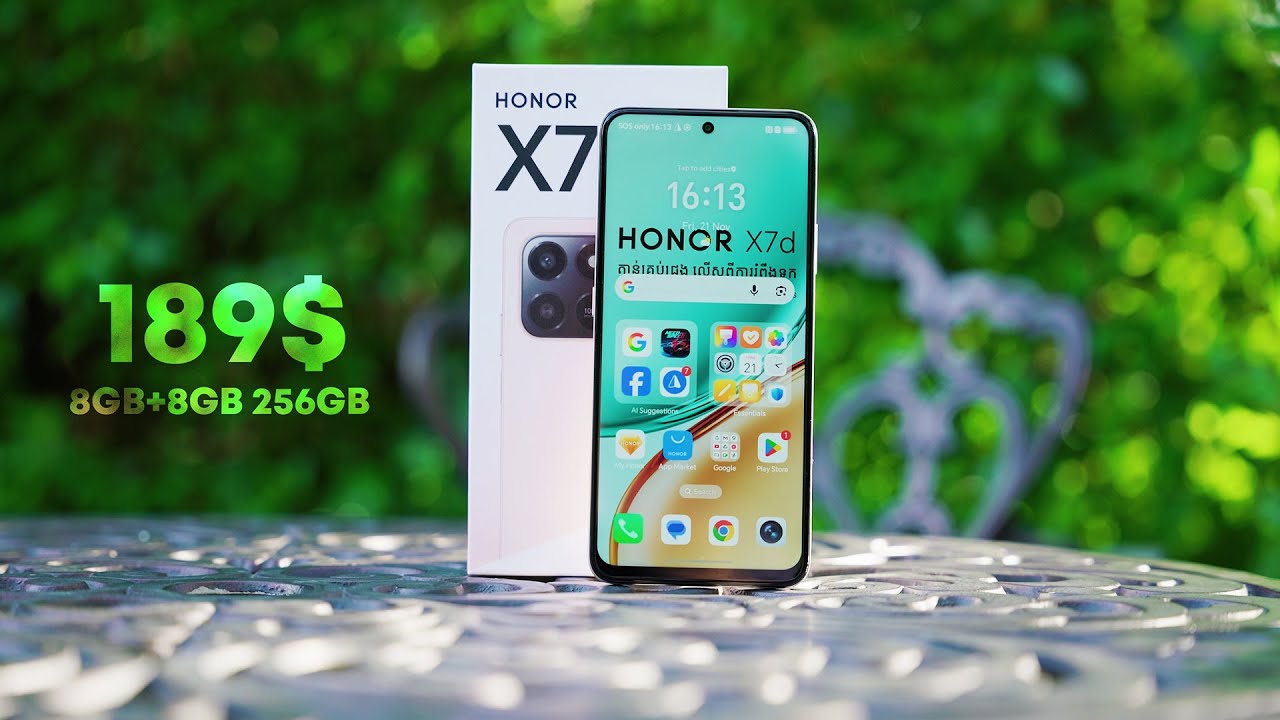 Honor X7d - Review by Sakkada ទូរស័ព្ទកំពូលតាន់ជំនាន់ថ្មី