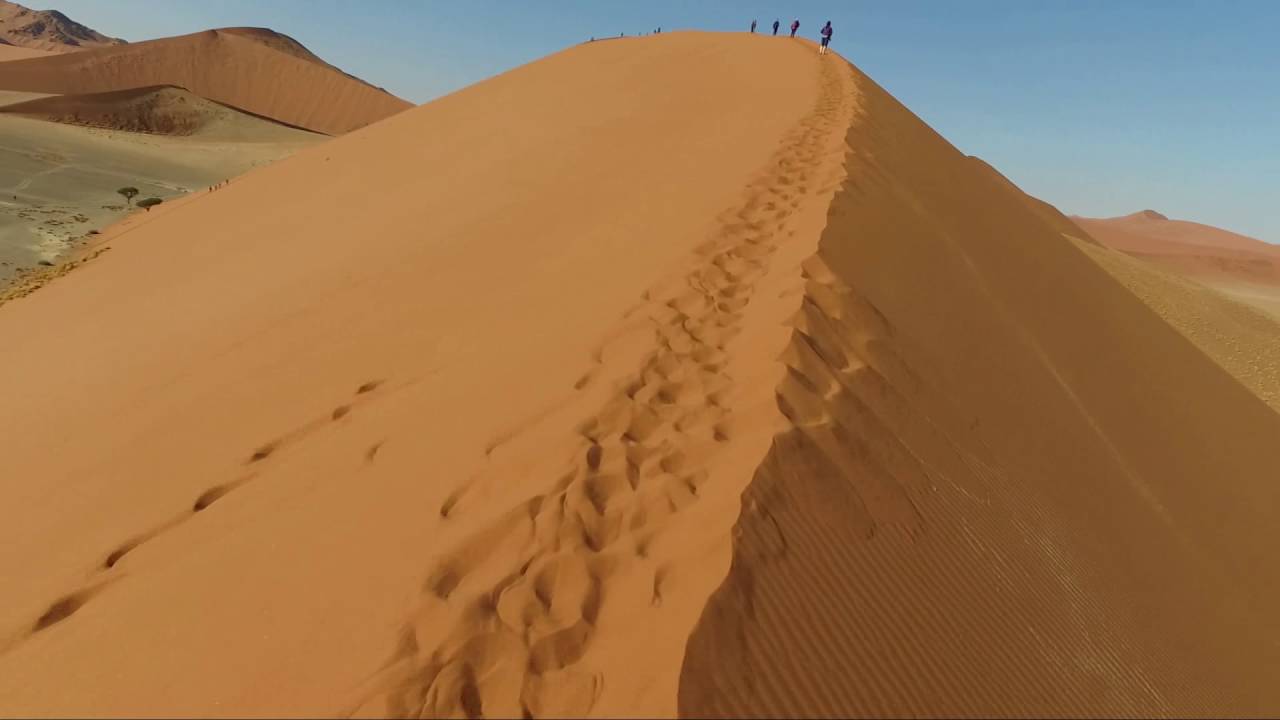 Drone Crash at Sossusvlei Dune 45