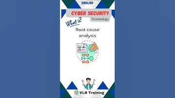 What is Root cause analysis? cyber security terminology #cybersecurity #vlrtraining #education